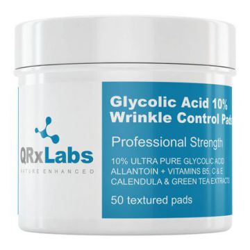 Lenços De ácido Glicólico A 10% Qrxlabs - Controle De Rugas 