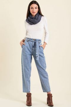 Calça Jeans Semi Bag - Jeans Claro - Casual Street