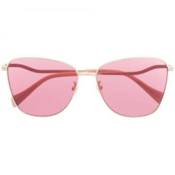 óculos De Sol Oversized Com Lentes Coloridas - Gucci Eyewear