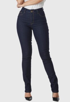 Calça Jeans HNO Jeans Capri Skinny Elastano Azul