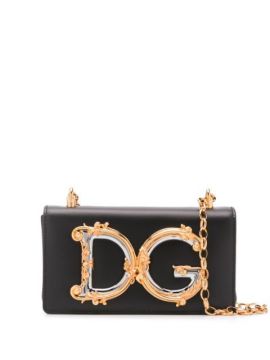 Bolsa Transversal Com Placa De Logo - Dolce & Gabbana