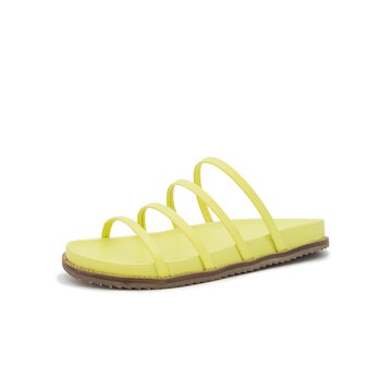 Sandalia Birken Rasteira Flat Lemon Tiras Kuento Shoes
