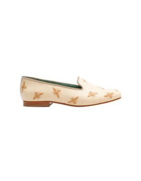Loafer Bees Nude - Blue Bird