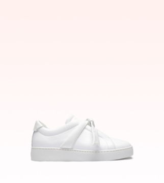 clarita nappa sneaker white