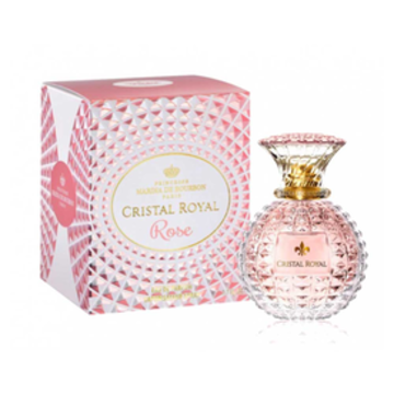 perfume cristal royal rose de marina de bourbon eau de parfum