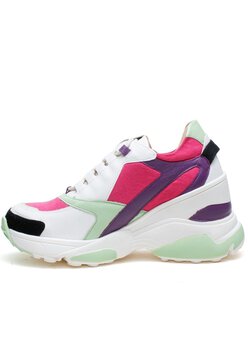 Tenis Chunky Sneaker  SB Shoes T-900 Off White/Pink