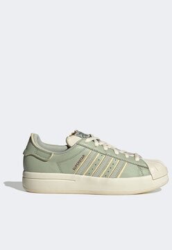 Tênis Couro adidas Originals Superstar W Branco/Dourado - Compre