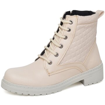 Bota Coturno DAFITI SHOES Fivela Preta - Compre Agora