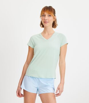 Compre Camiseta Adidas Corrida Verde gua Dq2620 Online