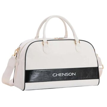 Bolsa Chenson Feminina Sport Fashion 83968 Mala de Mão  Off White